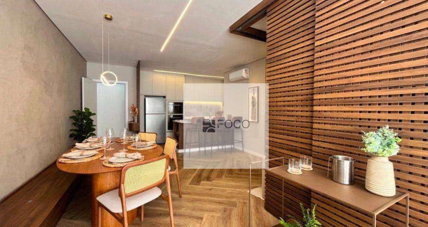 Apartamento com 2 dormitórios à venda, 59 m² por R$ 299.000,00 - Bairro do Engenho - Itatiba/SP