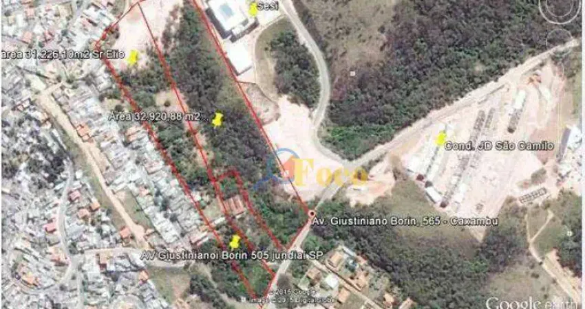 Terreno comercial à venda no Caxambu, Jundiaí 