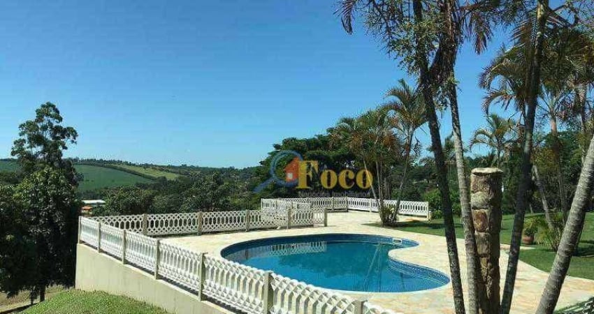 Sítio com 3 dormitórios à venda, 47410 m² por R$ 4.000.000,00 - Fazenda Primavera - Jarinu/SP