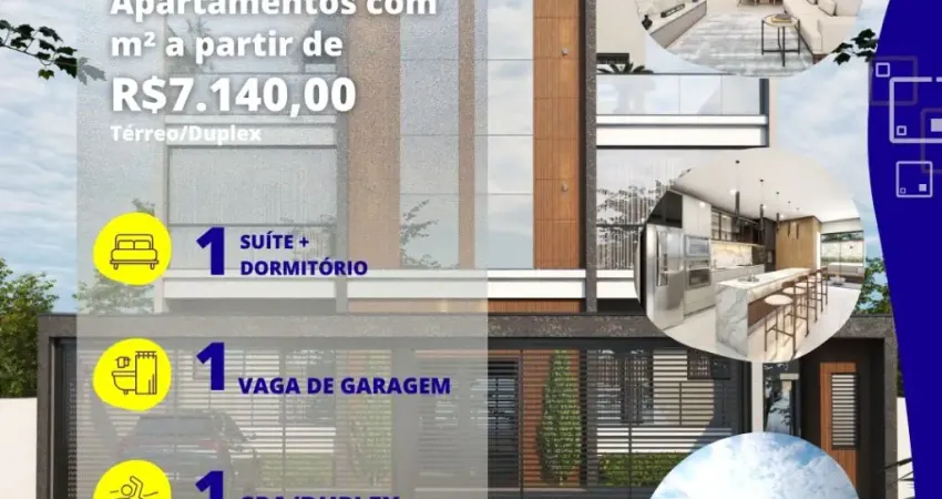 Apartamento 1 Suíte + 1 Dormitório Bairro Fazenda Itajaí SC