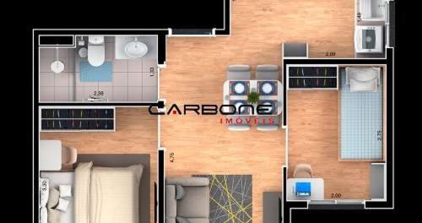 Apartamento com 2 quartos à venda na Rua Flora, Brás, São Paulo
