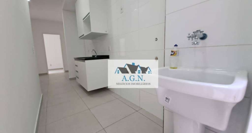 Apartamento com 1 dormitório para alugar, 40 m² por R$ 1.550,01/mês - Vila Carrão - São Paulo/SP