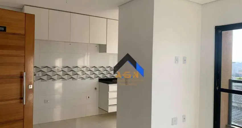 Apartamento com 2 dormitórios para alugar, 40 m² por r$ 1.550,00/mês - jardim nordeste - são paulo/sp