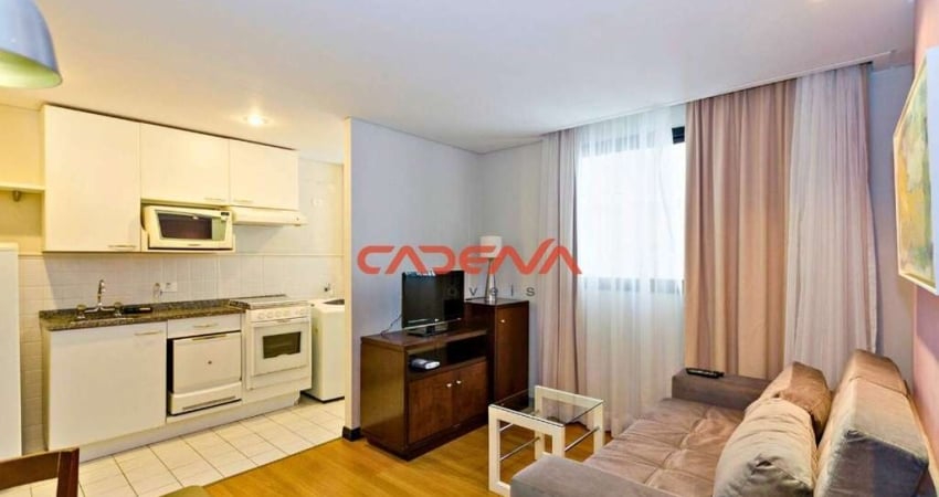 Apartamento com 1 quarto e 1 vaga para aluguel no Bigorrilho