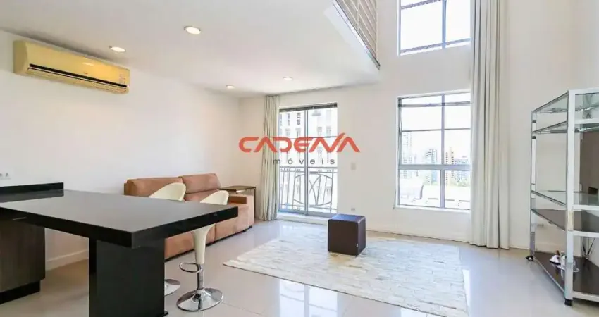 Apartamento duplex com 1 vaga para aluguel no Batel em Curitiba