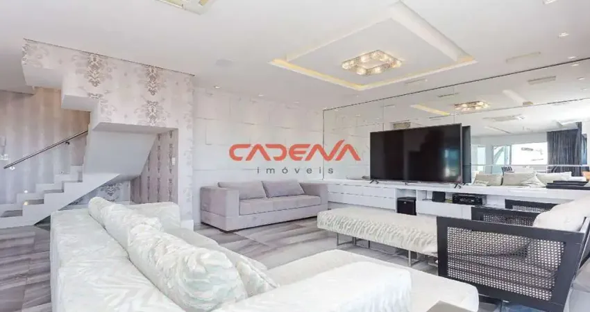 Cobertura duplex com 3 suítes e 3 vagas para aluguel no campo comprido