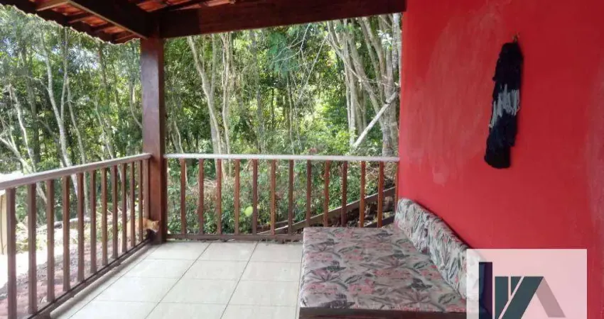 Chácara com 2 dormitórios à venda, 1986 m² por r$ 850.000,00 - refúgio da serra - itapecerica da serra/sp