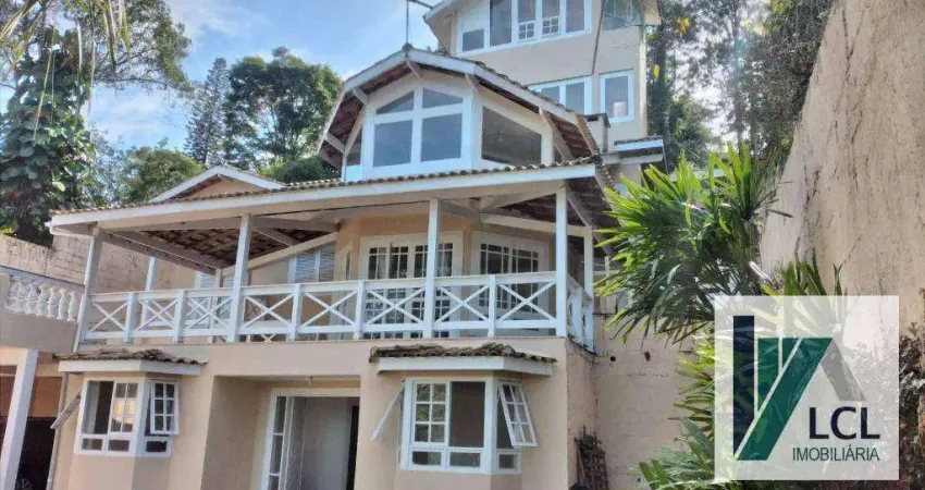 Sobrado com 5 dormitórios à venda, 427 m² por r$ 1.270.000,00 - granja carneiro viana - cotia/sp