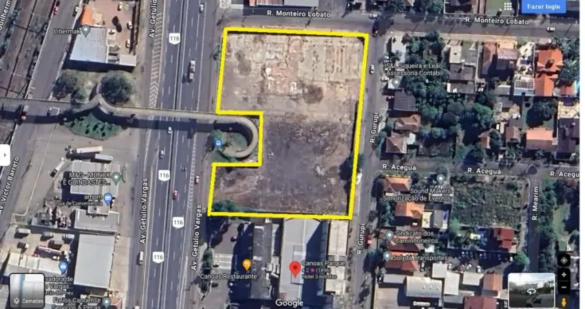 Terreno comercial para alugar no Igara, Canoas 