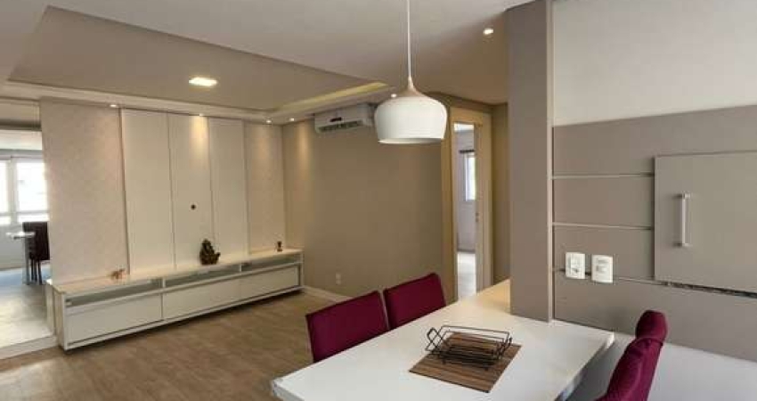 Apartamento mobiliado com sacada integrada com churrasqueira