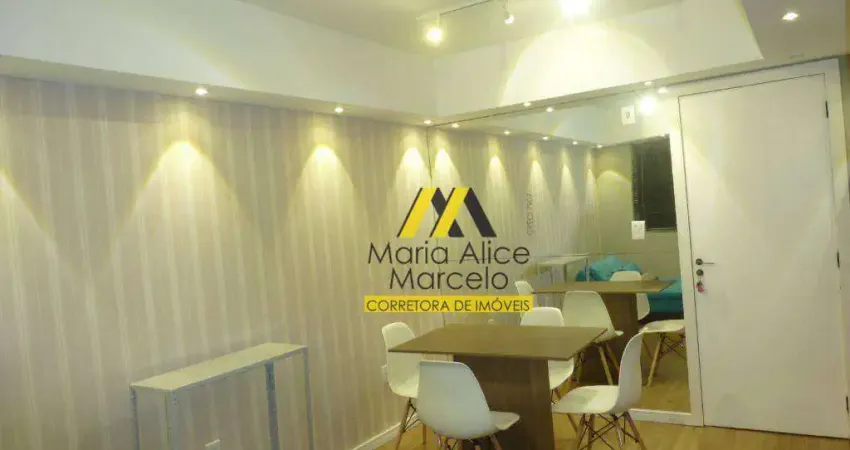 Apartamento com 1 dormitório à venda, 32 m² por r$ 250.000,00 - centro - joinville/sc