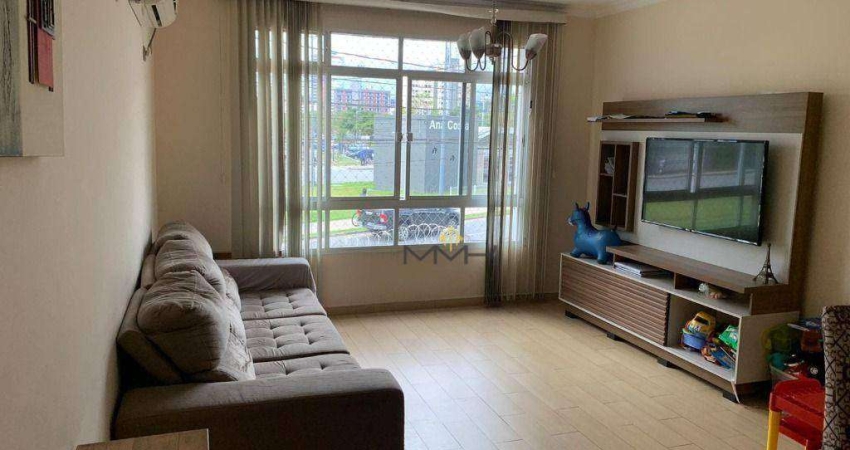 Apartamento com 3 dormitórios à venda, 98 m² - Gonzaga - Santos/SP