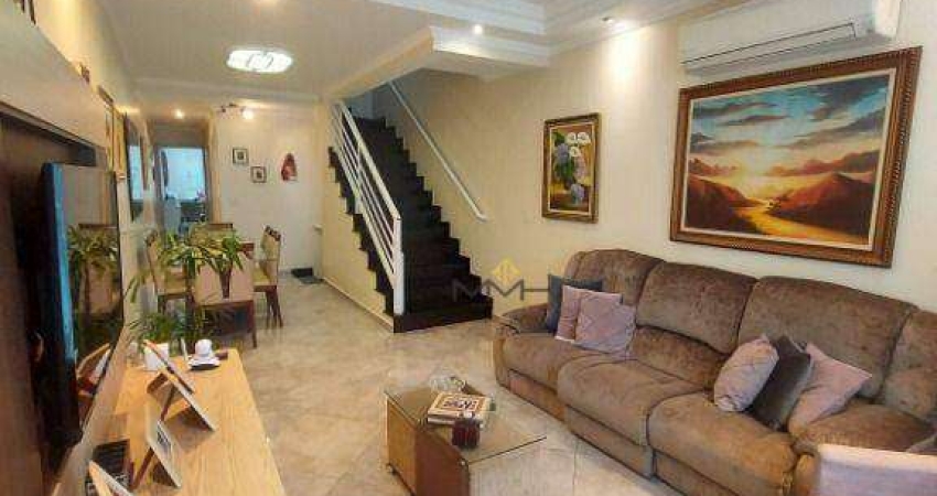 Sobrado com 4 dormitórios à venda, 228 m² por R$ 1.200.000,00 - Aparecida - Santos/SP