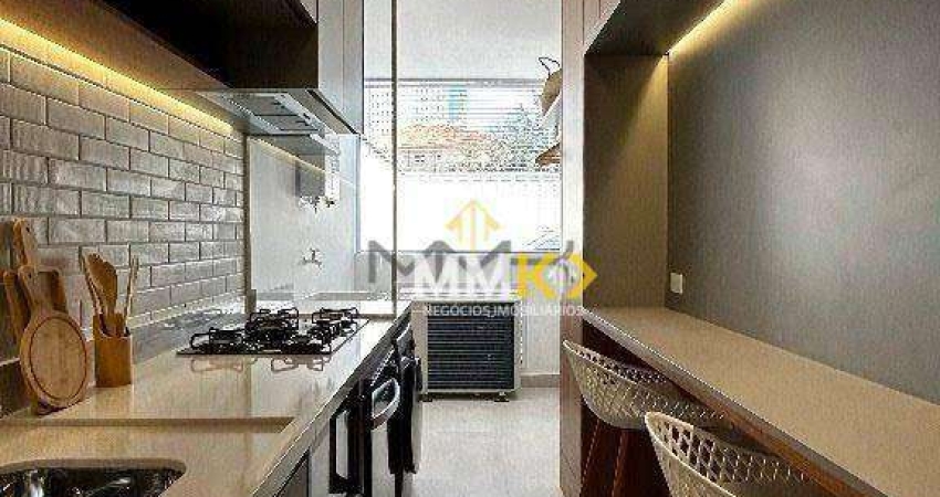 Apartamento à venda, 74 m² por R$ 756.000,00 - Gonzaga - Santos/SP