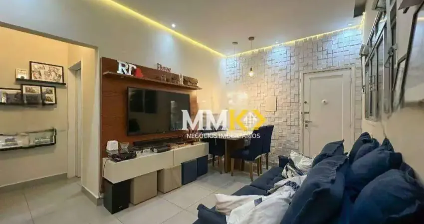 Apartamento com 2 dormitórios à venda, 66 m² por R$ 480.000,00 - Embaré - Santos/SP
