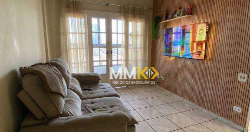 Apartamento com 2 dormitórios à venda, 117 m² por R$ 425.000,00 - Aparecida - Santos/SP