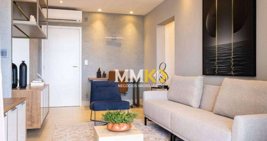 Apartamento com 3 dormitórios à venda, 120 m² no Aparecida - Santos/SP