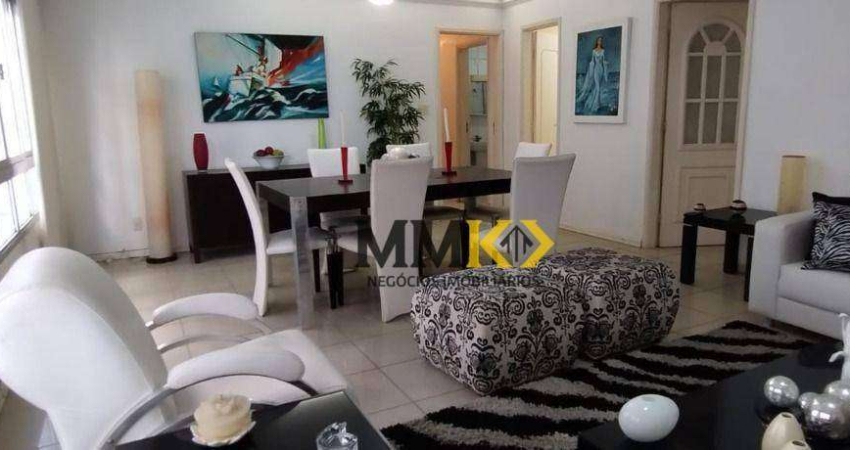 Apartamento com 3 dormitórios à venda, 123 m² no Gonzaga - Santos/SP