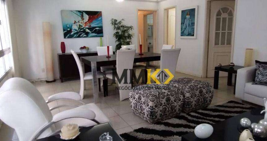 Apartamento com 3 dormitórios à venda, 123 m² no Gonzaga - Santos/SP