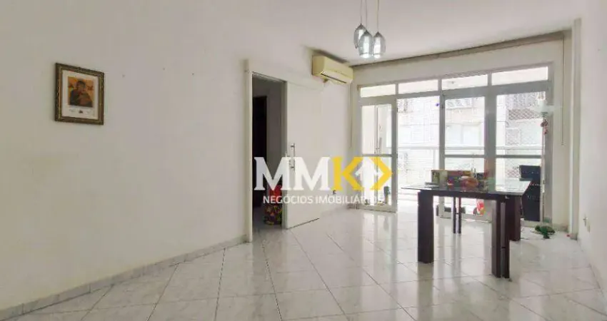 Apartamento com 2 dormitórios à venda, 111 m²  - Aparecida - Santos/SP