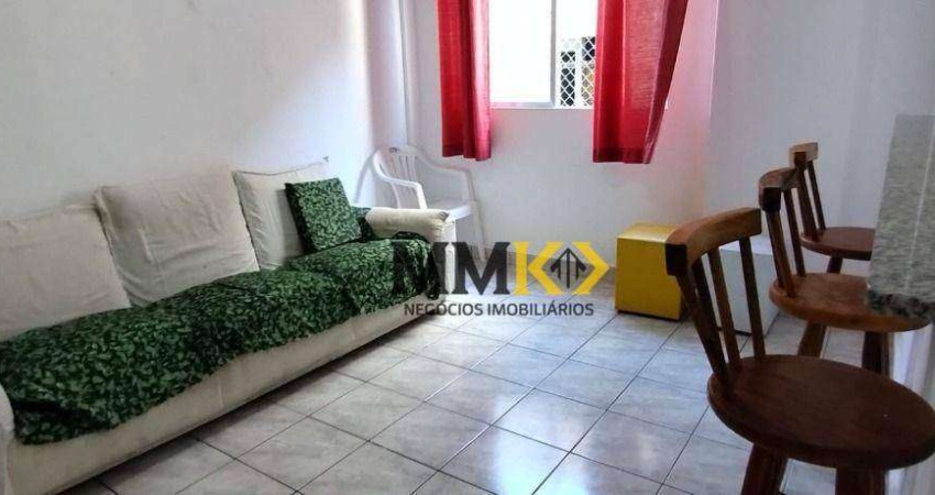 Apartamento com 1 dormitório à venda, 60 m² por R$ 266.000,00 - Aviação - Praia Grande/SP