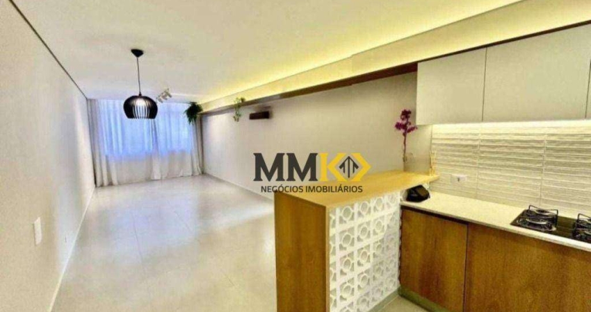 Apartamento com 2 dormitórios à venda, 90 m² no Pompéia - Santos/SP