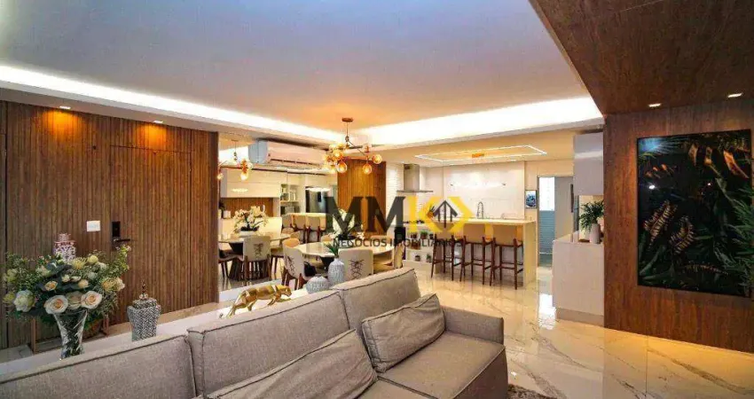 Apartamento com 3 dormitórios à venda, 165 m² no Embaré - Santos/SP