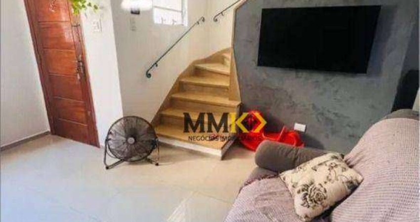Sobrado com 2 dormitórios à venda, 90 m² no Macuco - Santos/SP