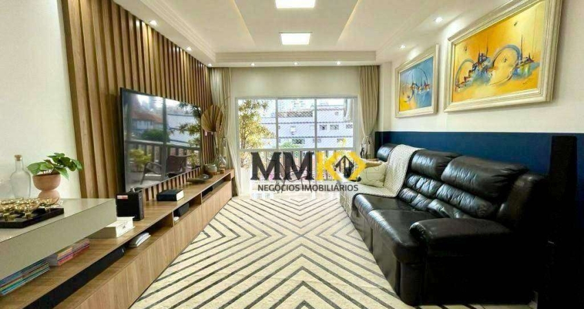 APARTAMENTO IMPECÁVEL, TODO REFORMADO E CLIMATIZADO COM 2 DORMS + DEPENDÊNCIA E ELEVADOR NO EMBARÉ