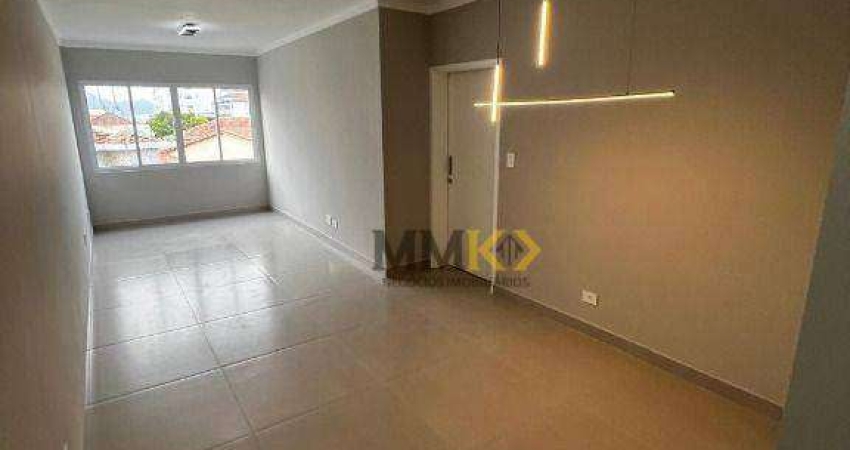 Apartamento com 3 dormitórios à venda, 100 m² por R$ 659.000,00 - Embaré - Santos/SP