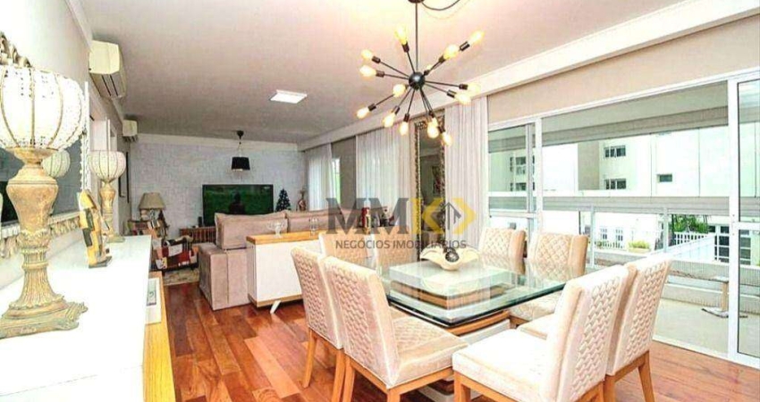 Apartamento com 3 dormitórios à venda, 189 m² por R$ 2.250.000,00 - Ponta da Praia - Santos/SP