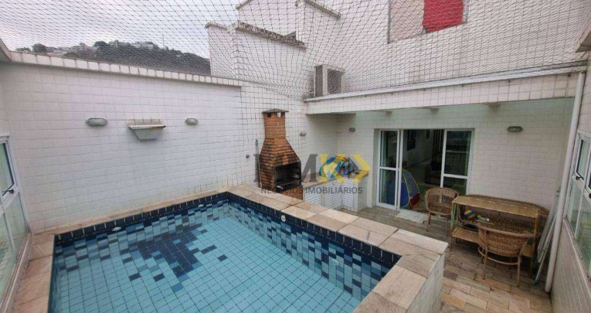 Cobertura com 3 dormitórios à venda, 245 m² por R$ 1.272.000,00 - Marapé - Santos/SP