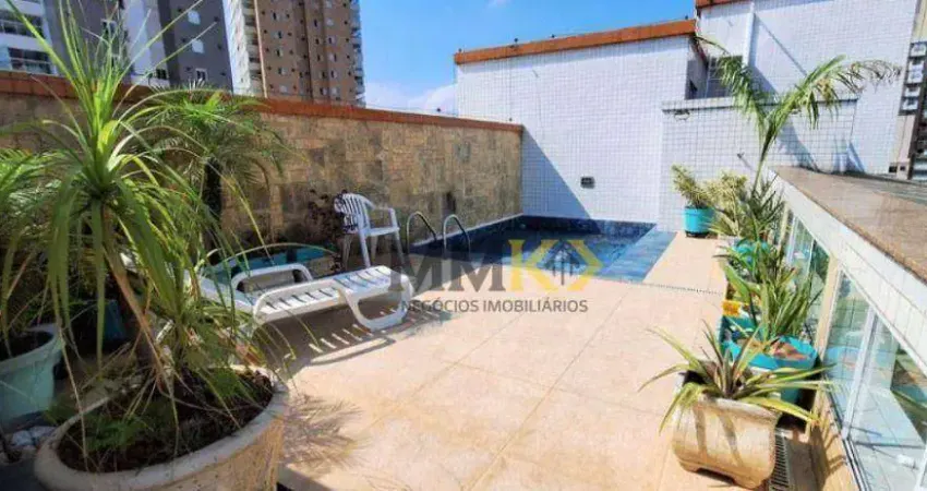 Cobertura com 3 dormitórios à venda, 258 m² no Gonzaga - Santos/SP