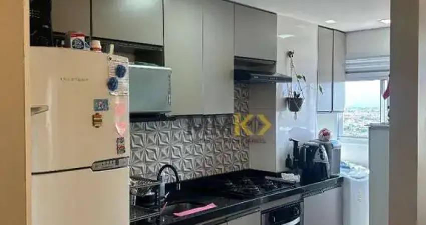 Apartamento com 2 dormitórios à venda, 43 m² por R$ 290.000,00 - Areia Branca - Santos/SP