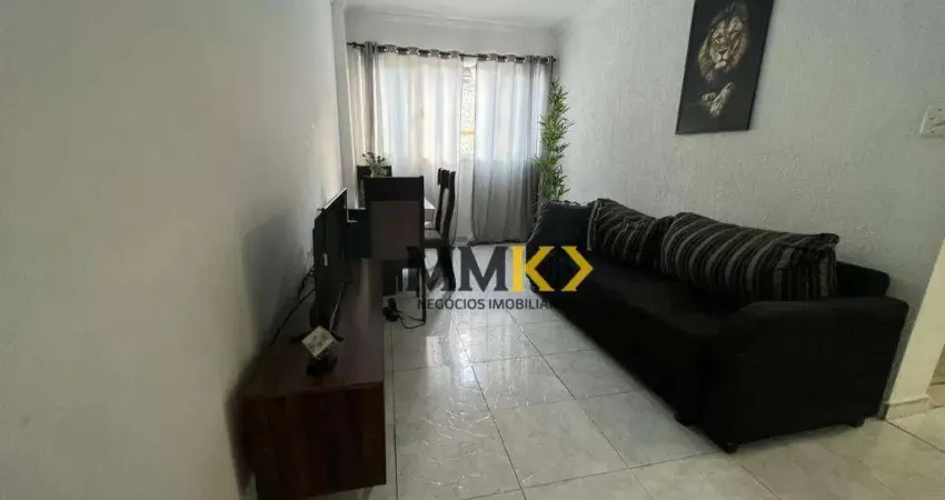 Apartamento com 1 dormitório à venda, 51 m² no Marapé - Santos/SP