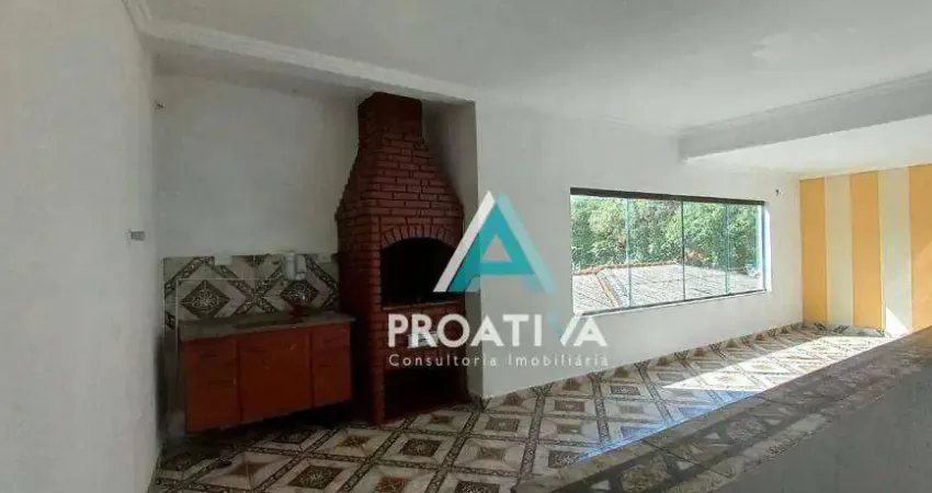 Sobrado com 4 dormitórios à venda, 216 m² - santa maria - santo andré/sp