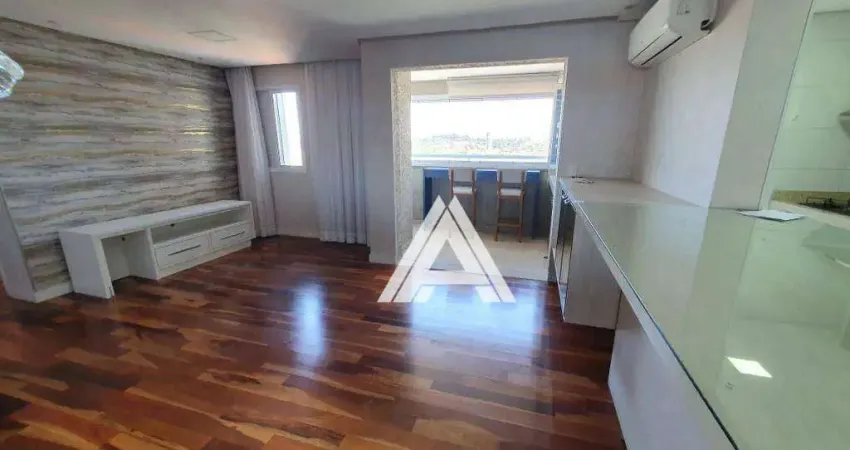 Apartamento com 2 dormitórios para alugar, 65 m² por r$ 3.644,00/mês - vila valparaíso - santo andré/sp