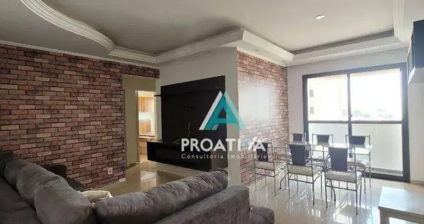 Apartamento com 3 dormitórios para alugar, 75 m² por r$ 3.372,00/mês - vila apiaí - santo andré/sp