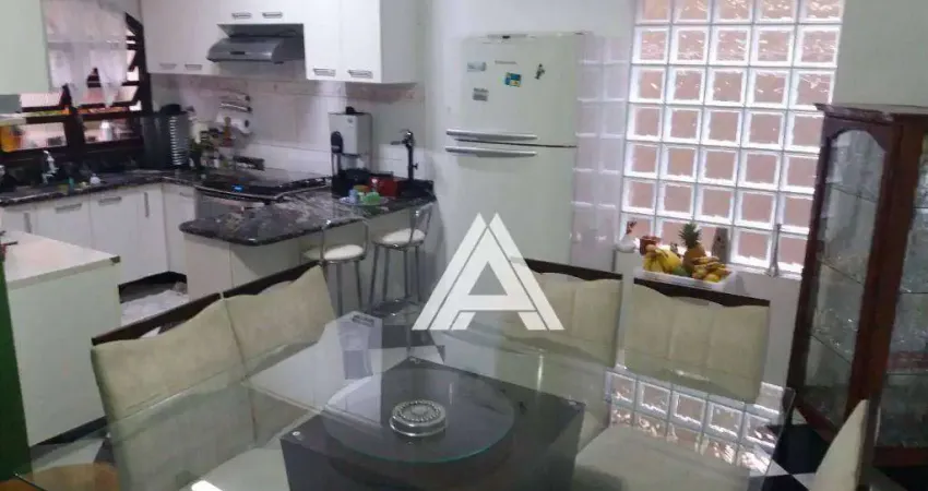 Sobrado com 3 dormitórios à venda, 140 m² por r$ 450.000,00 - vila pires - santo andré/sp