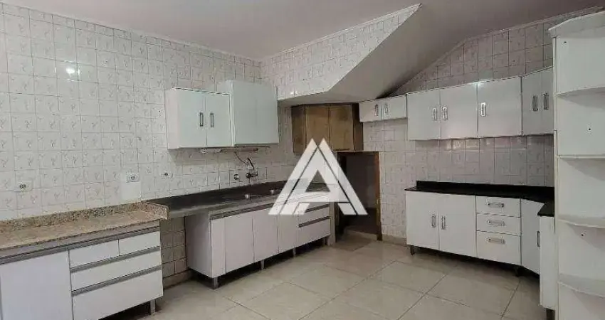 Casa com 3 dormitórios para alugar, 124 m² por r$ 3.355,15/mês - vila homero thon - santo andré/sp