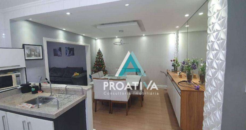 Casa à venda, 107 m² por R$ 554.900,00 - Vila Humaitá - Santo André/SP