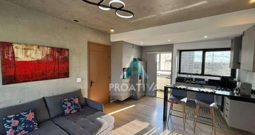 Apartamento com 2 dormitórios à venda, 88 m² por r$ 1.350.000,00 - jardim - santo andré/sp