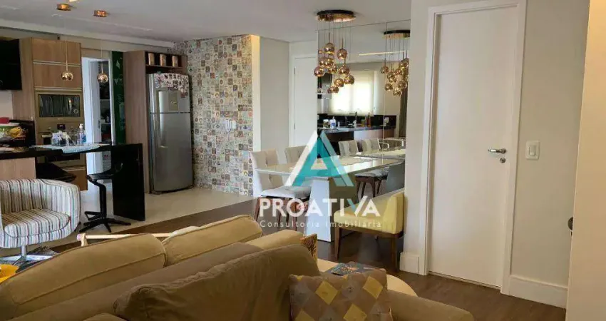 Apartamento à venda, 101 m² por r$ 1.050.000,01 - campestre - santo andré/sp