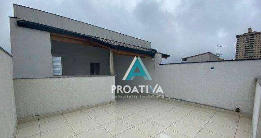 Cobertura com 2 dormitórios à venda, 90 m² por R$ 455.000,00 - Vila Leopoldina - Santo André/SP