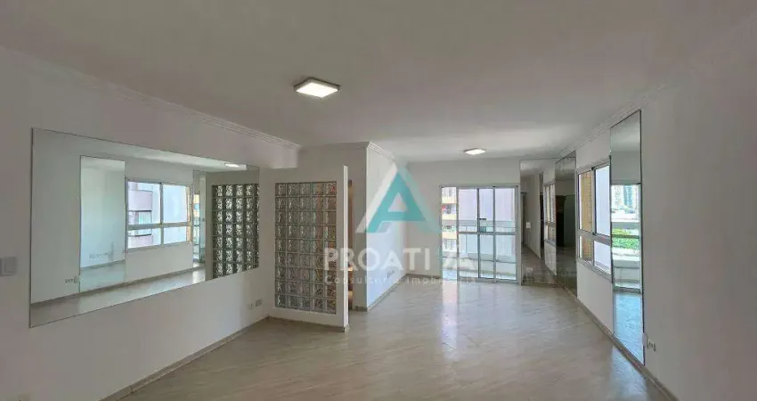 Apartamento com 2 dormitórios para alugar, 130 m² por r$ 5.419,00 - jardim bela vista - santo andré/sp