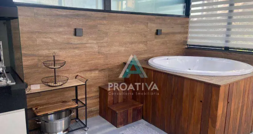Cobertura com 2 dormitórios à venda, 94 m² - Jardim - Santo André/SP