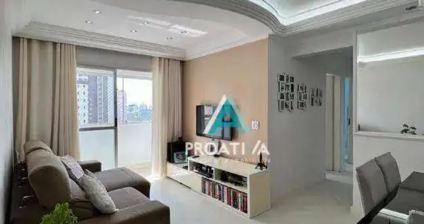 Apartamento com 3 dormitórios à venda, 89 m² por R$ 580.000,00 - Vila Gilda - Santo André/SP