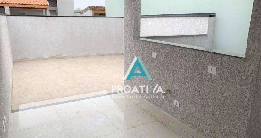 Cobertura à venda, 95 m² por R$ 460.000,00 - Vila Pires - Santo André/SP