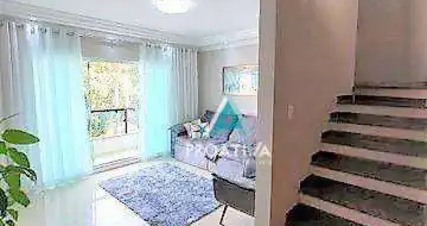 Cobertura com 3 dormitórios à venda, 168 m² por r$ 749.000,09 - parque das nações - santo andré/sp