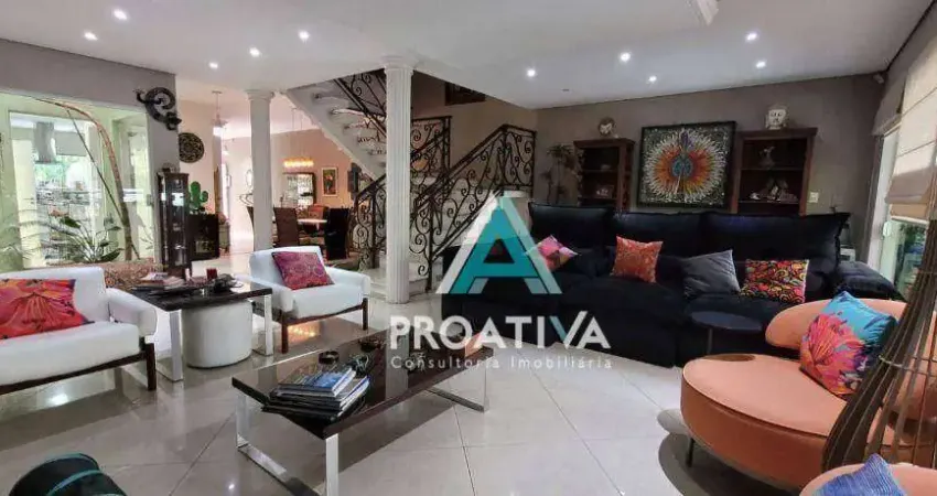 Sobrado com 4 dormitórios à venda, 442 m² por R$ 1.900.000,05 - Vila Valparaíso - Santo André/SP